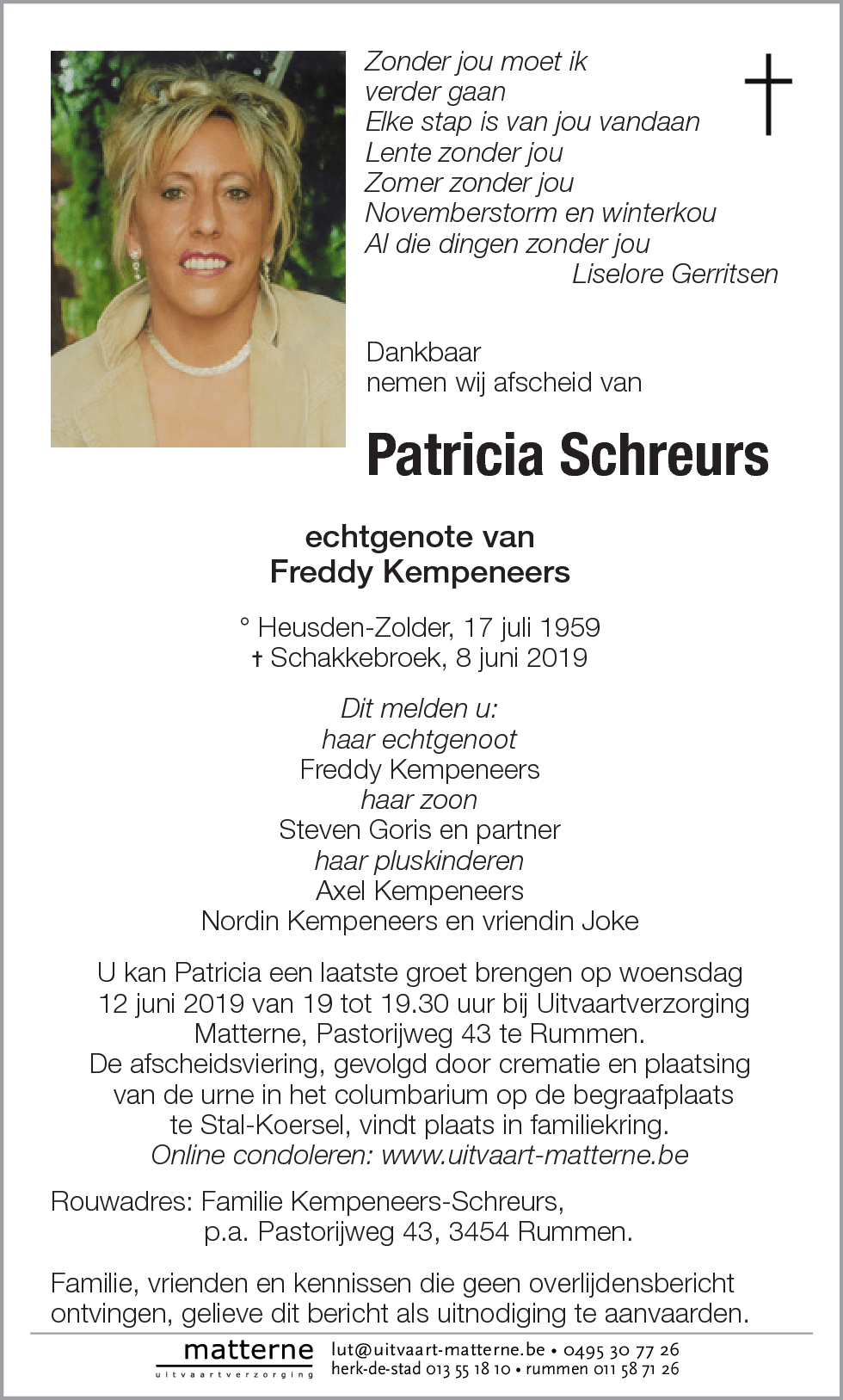 Patricia Schreurs