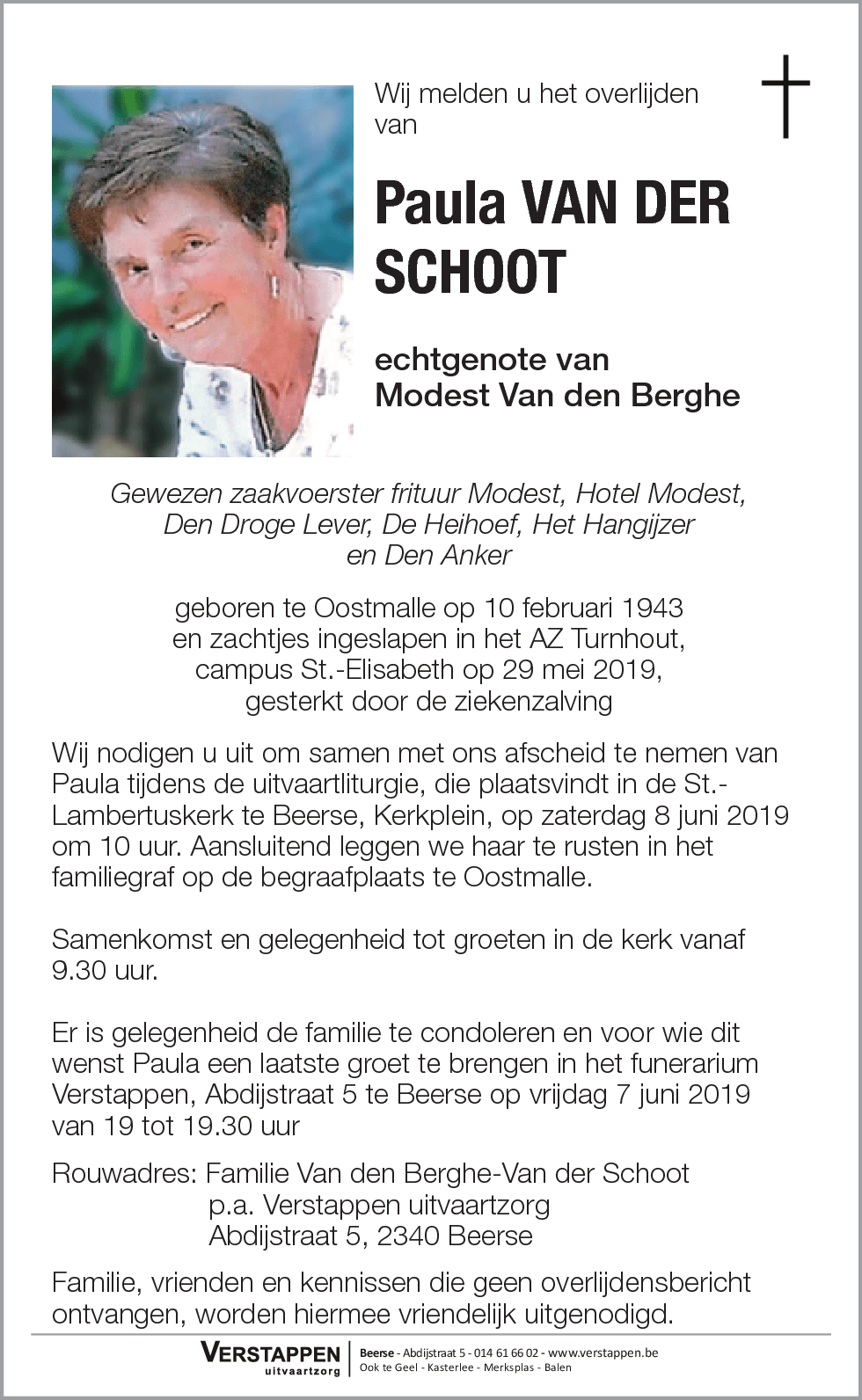 Paula Van der Schoot