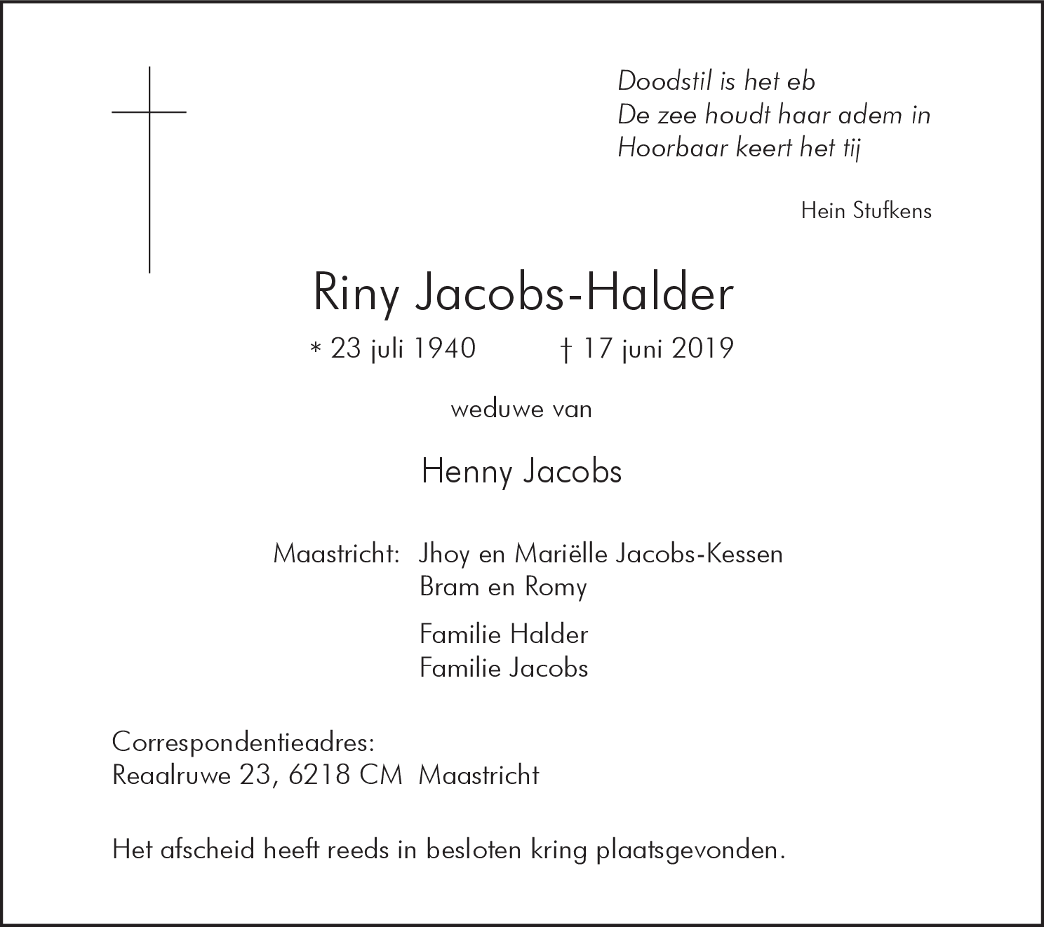 Riny Jacobs-Halder