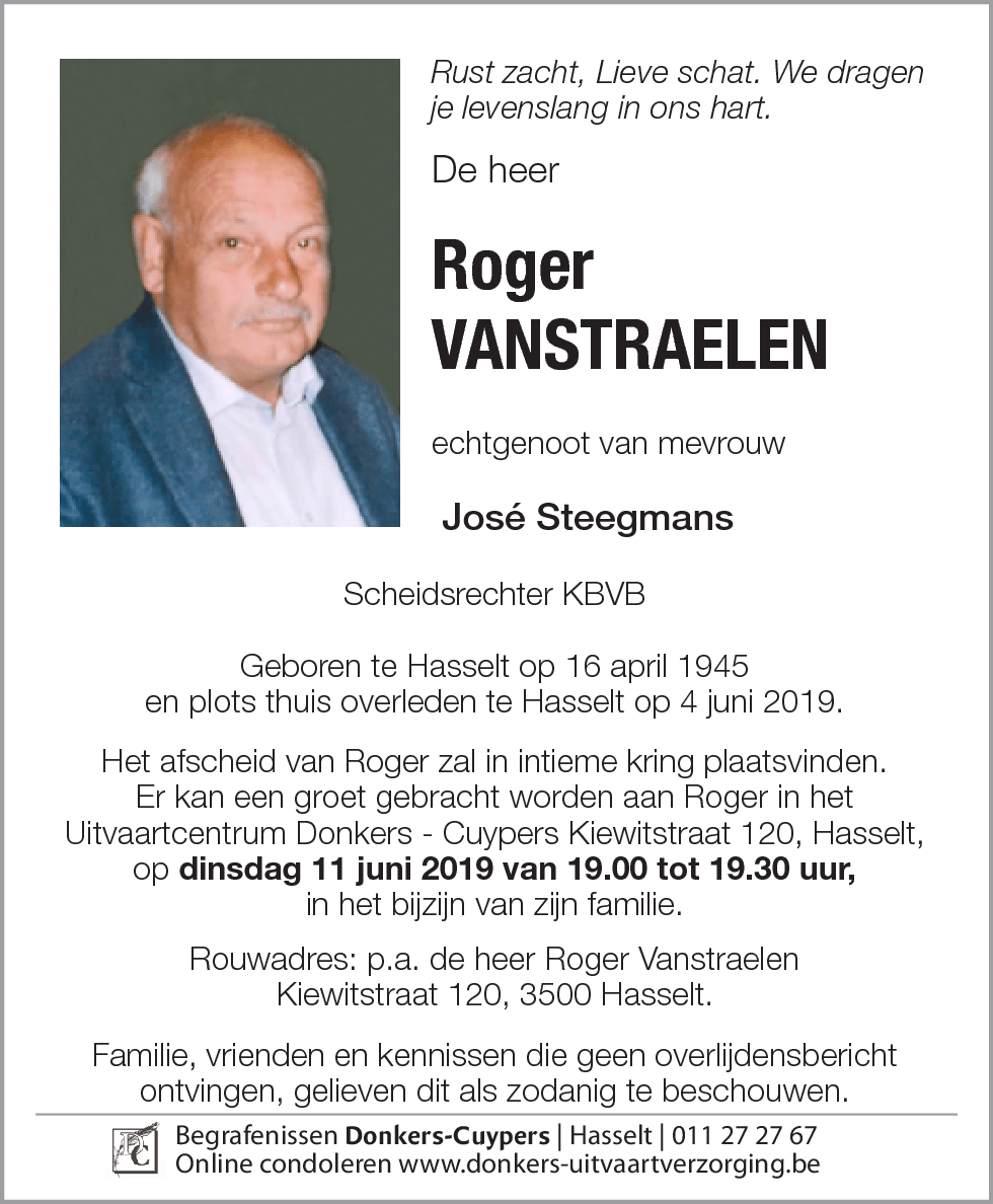 Roger Vanstraelen