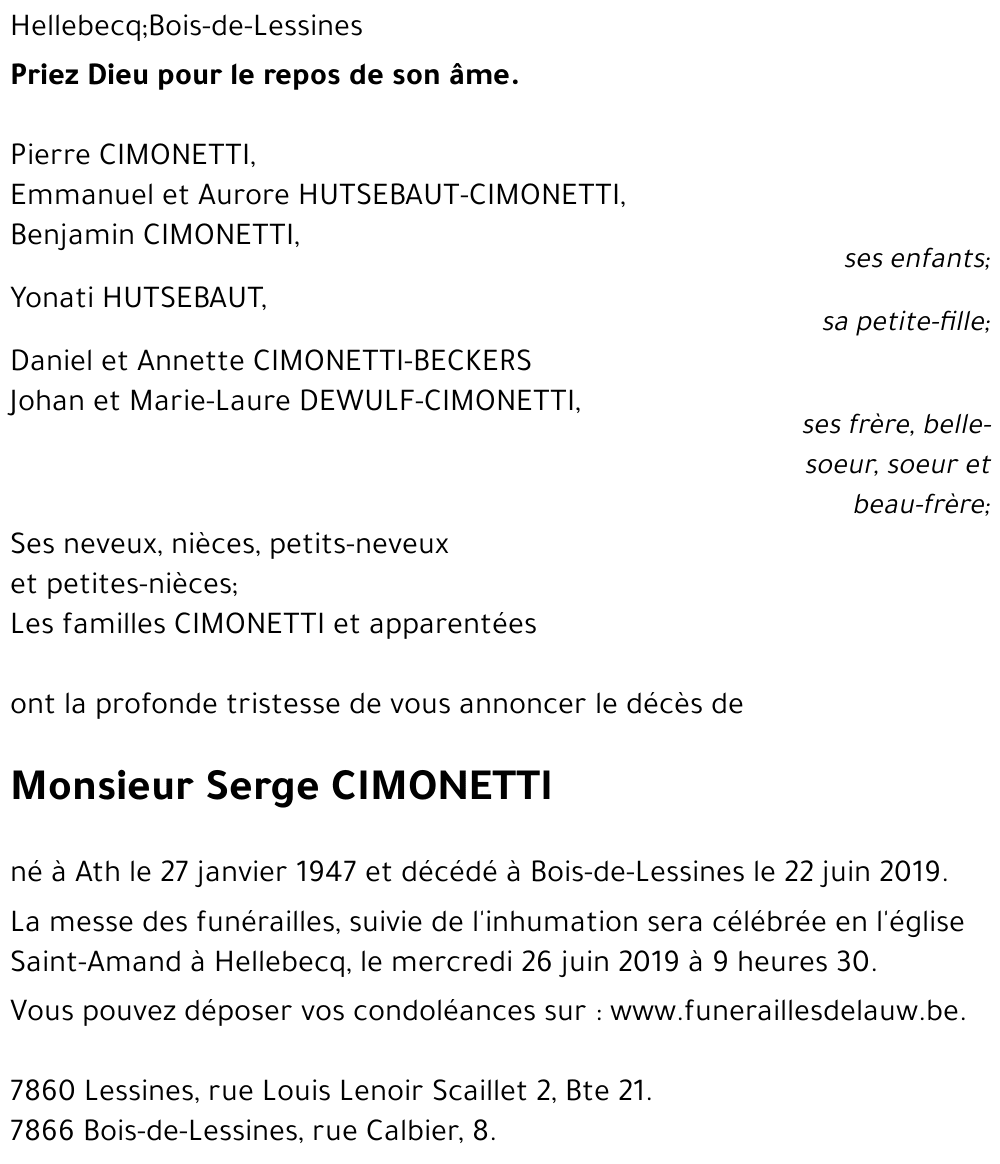 Serge CIMONETTI