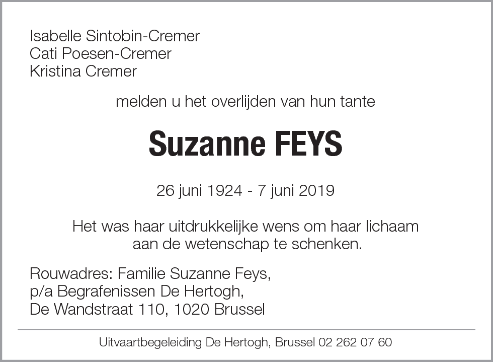 Suanne Feys