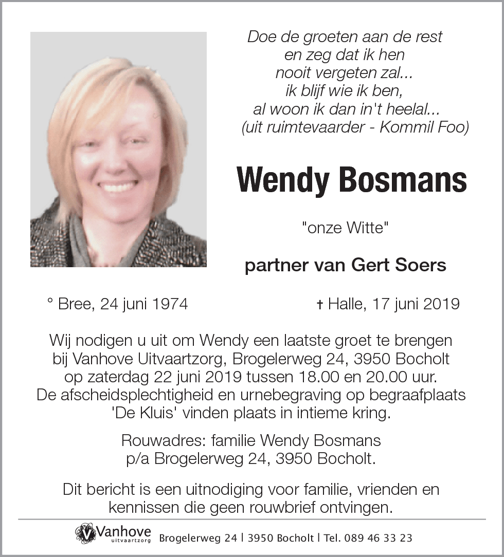 Wendy Bosmans