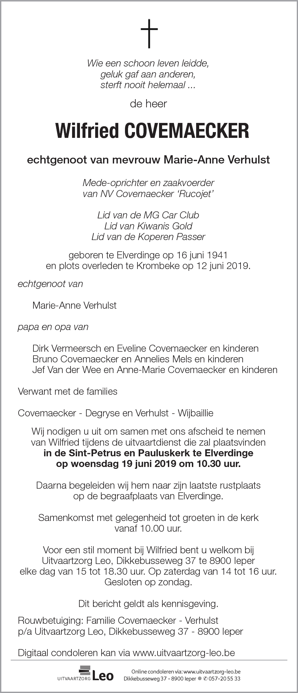 Wilfried Covemaecker