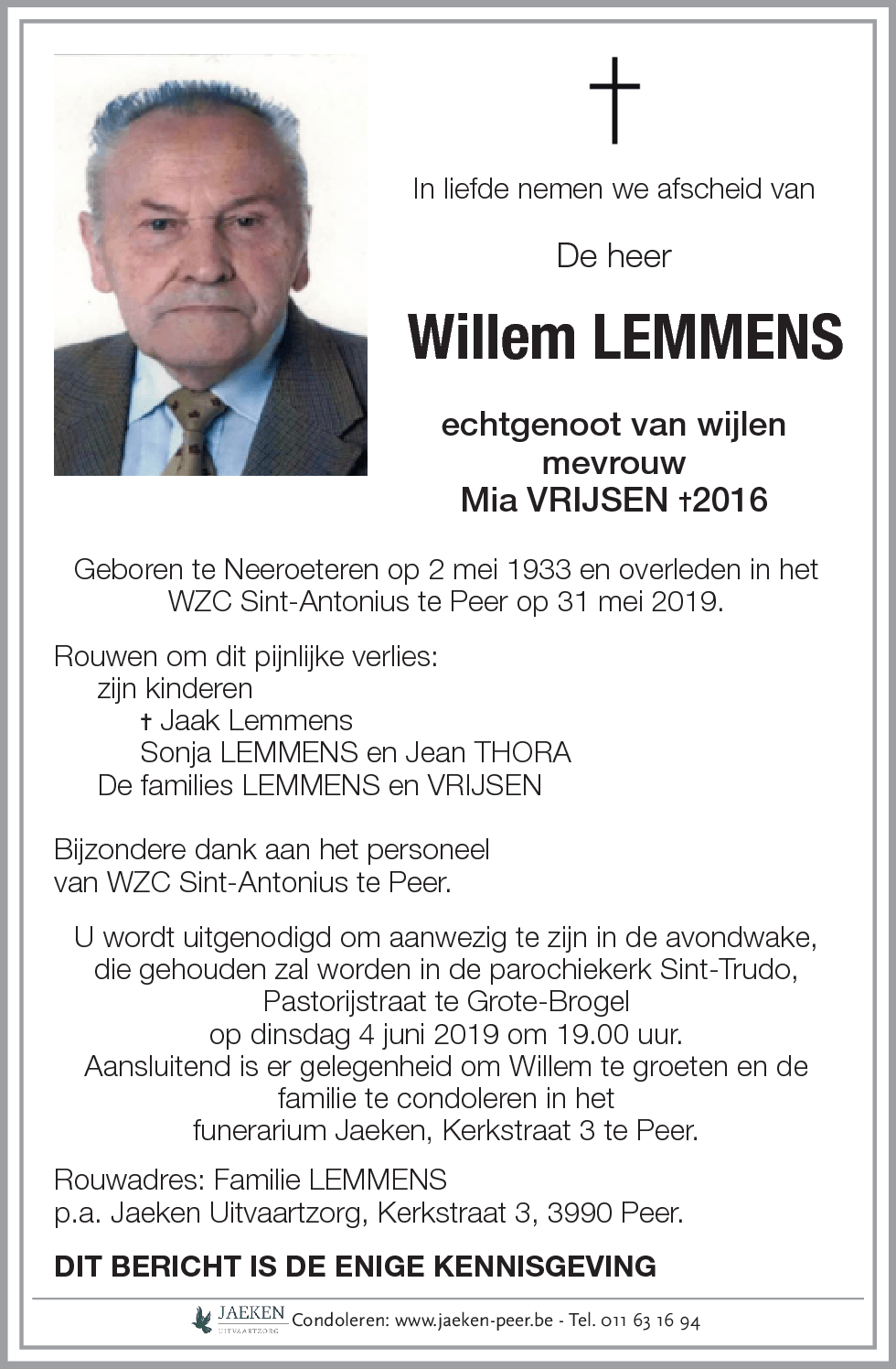 Willem LEMMENS