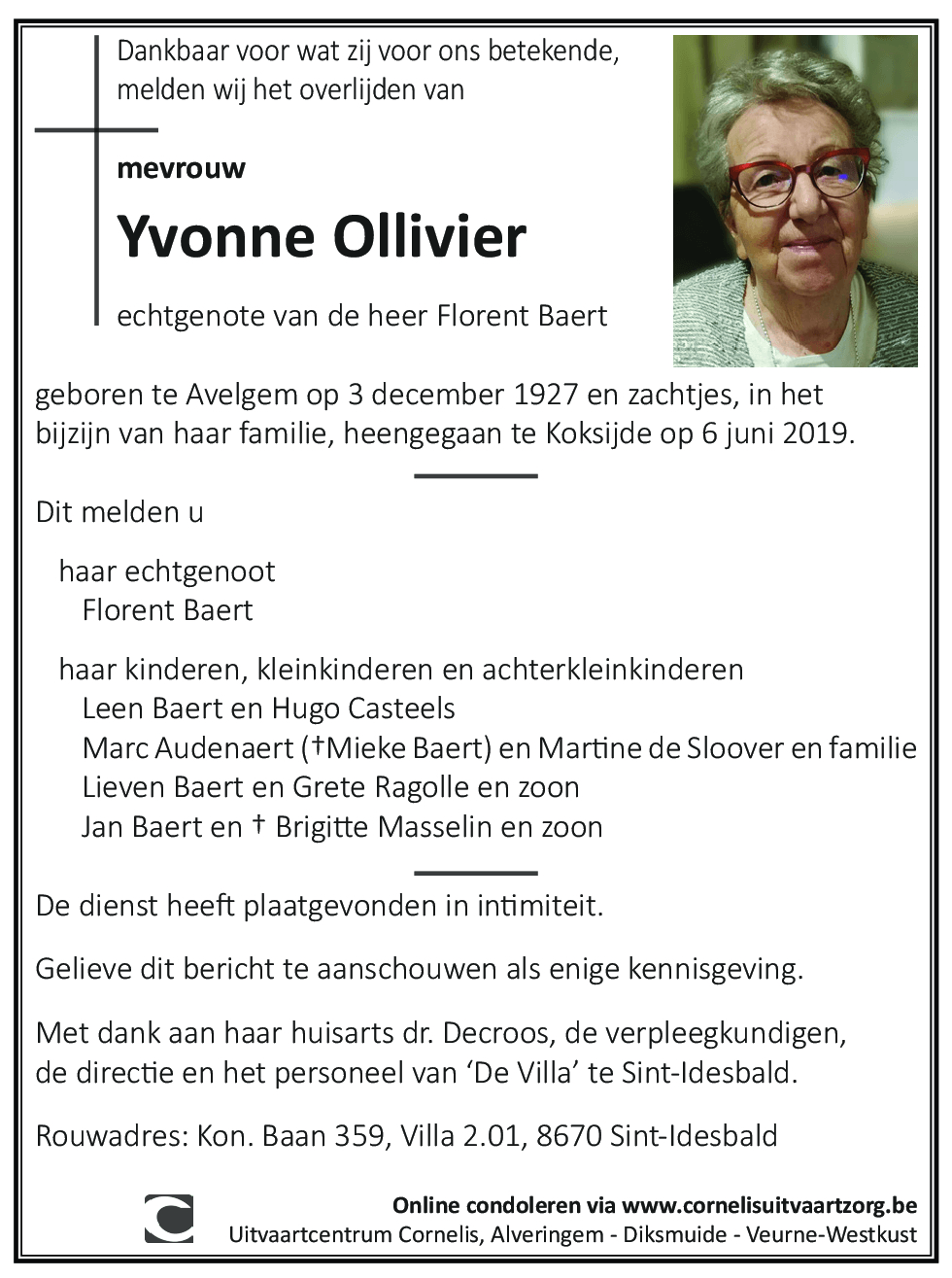 Yvonne Ollivier