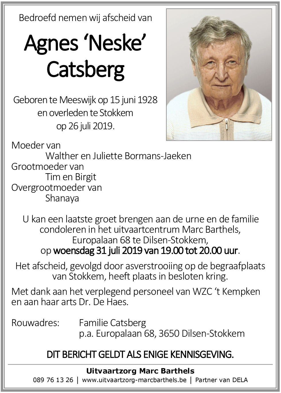 Agnes Catsberg