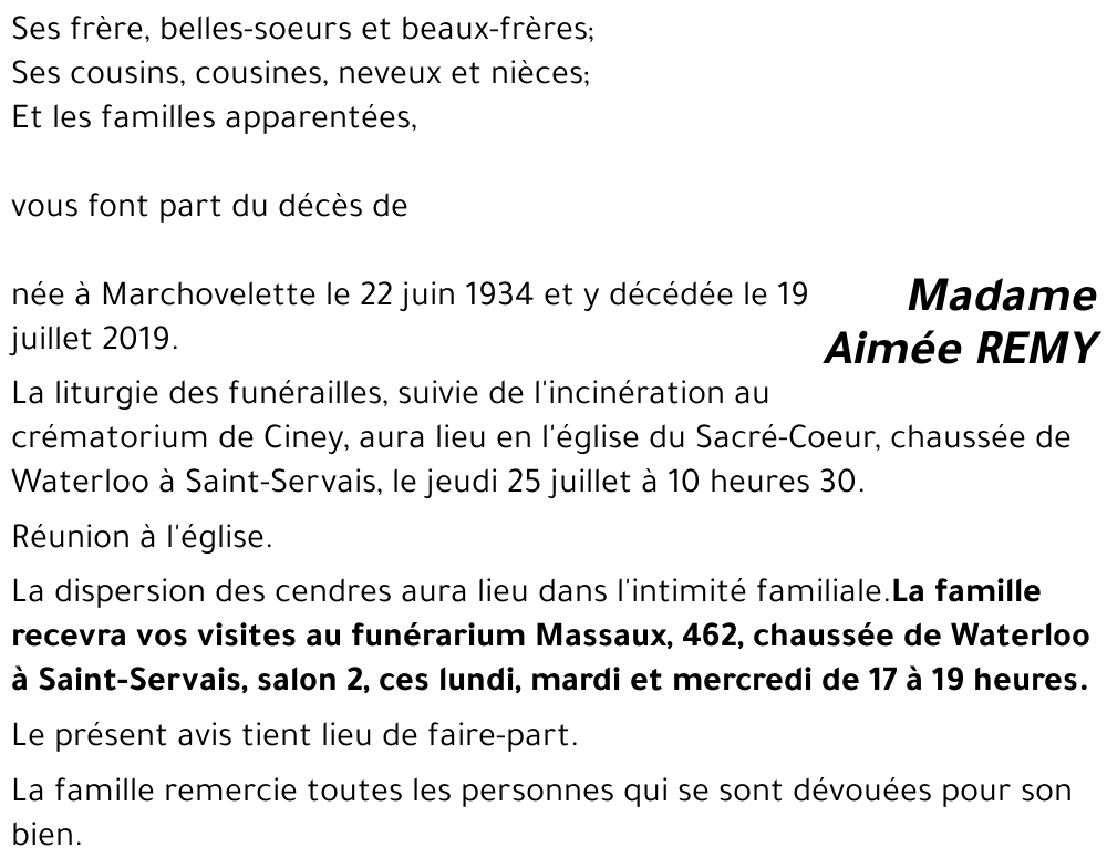 Aimée REMY