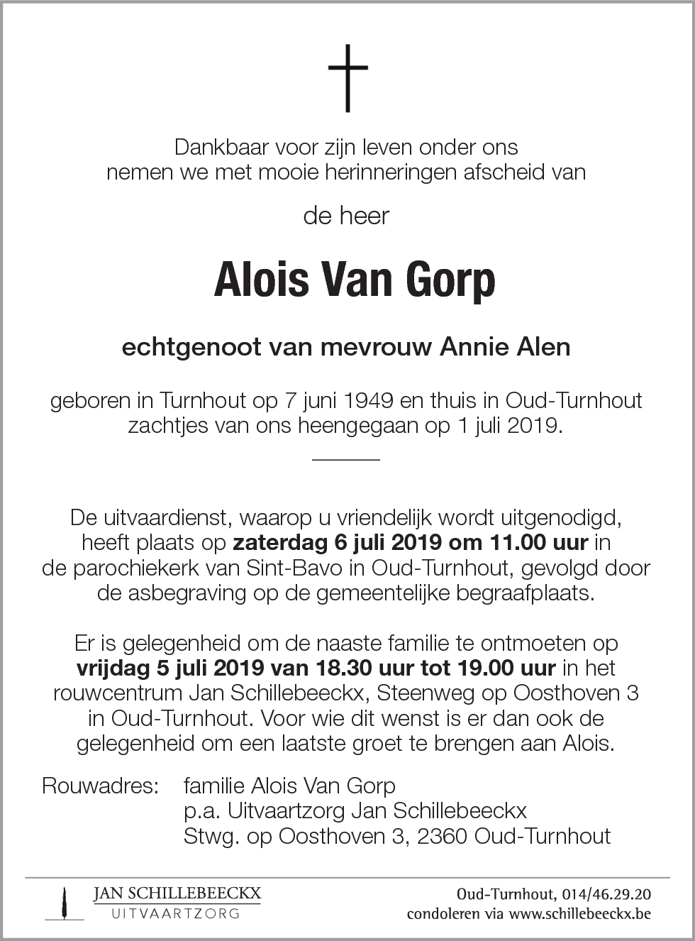 Alois Van Gorp