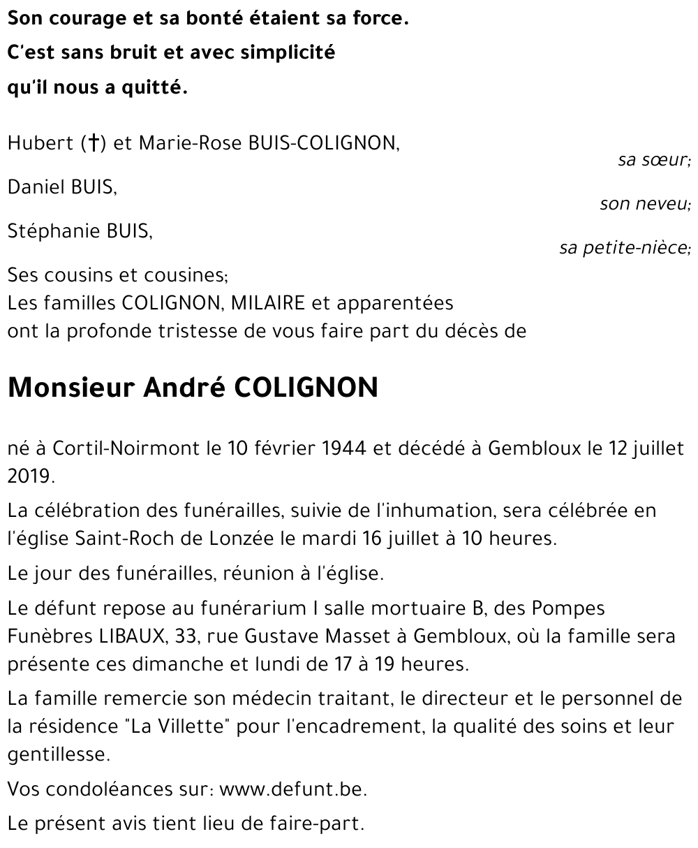 André COLIGNON