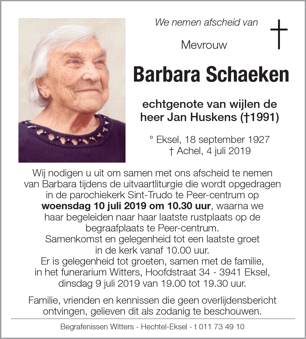 Barbara Schaeken