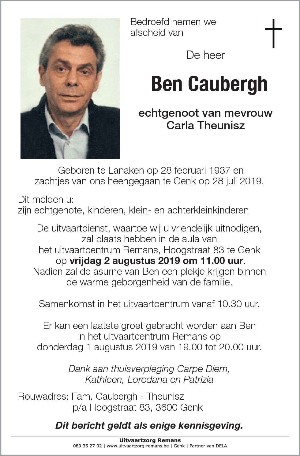 Ben Cauwbergh