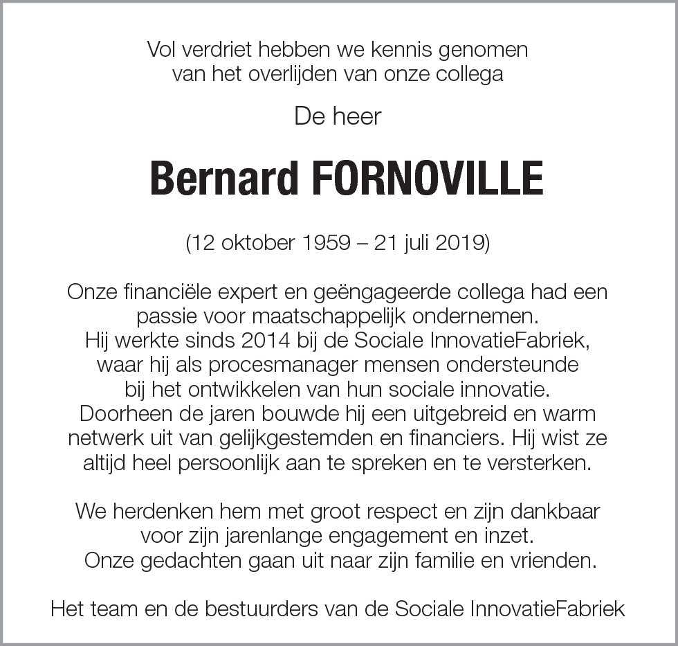 Bernard Fornoville