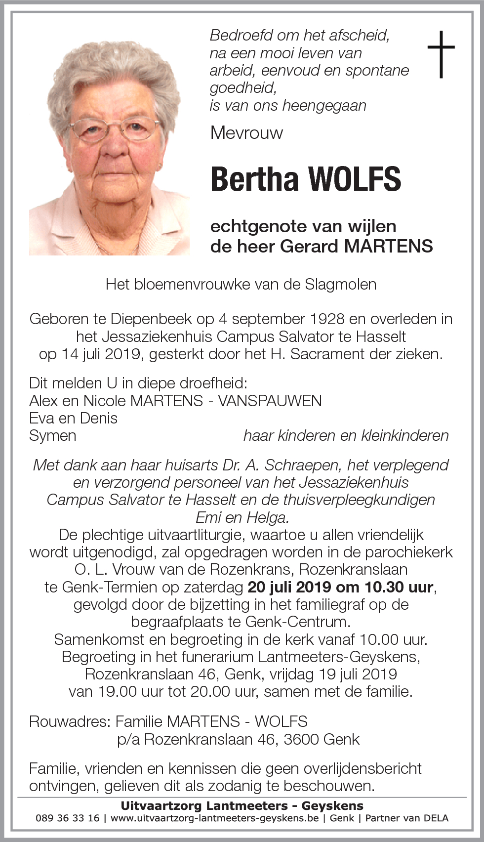 Bertha WOLFS