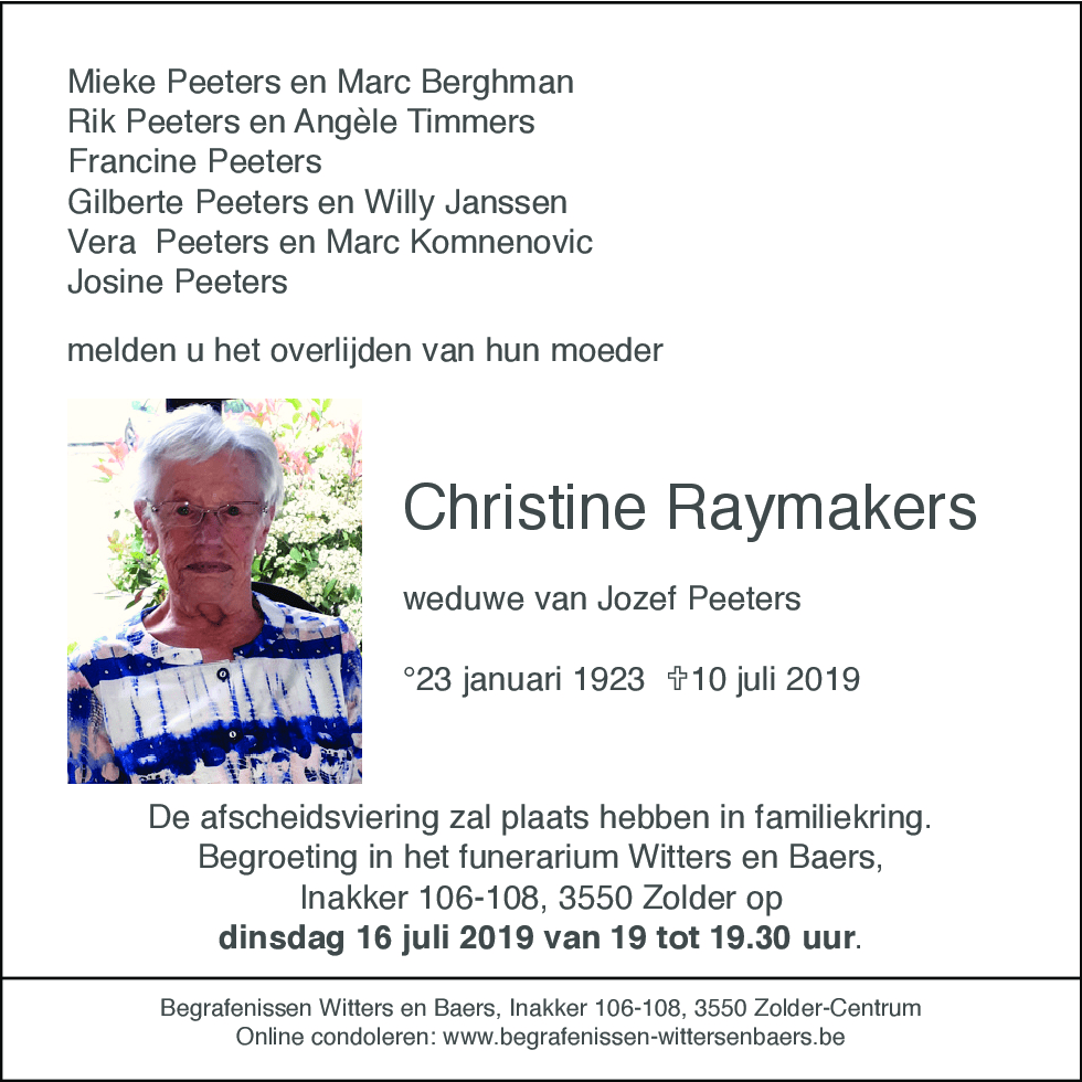 Christine Raymakers