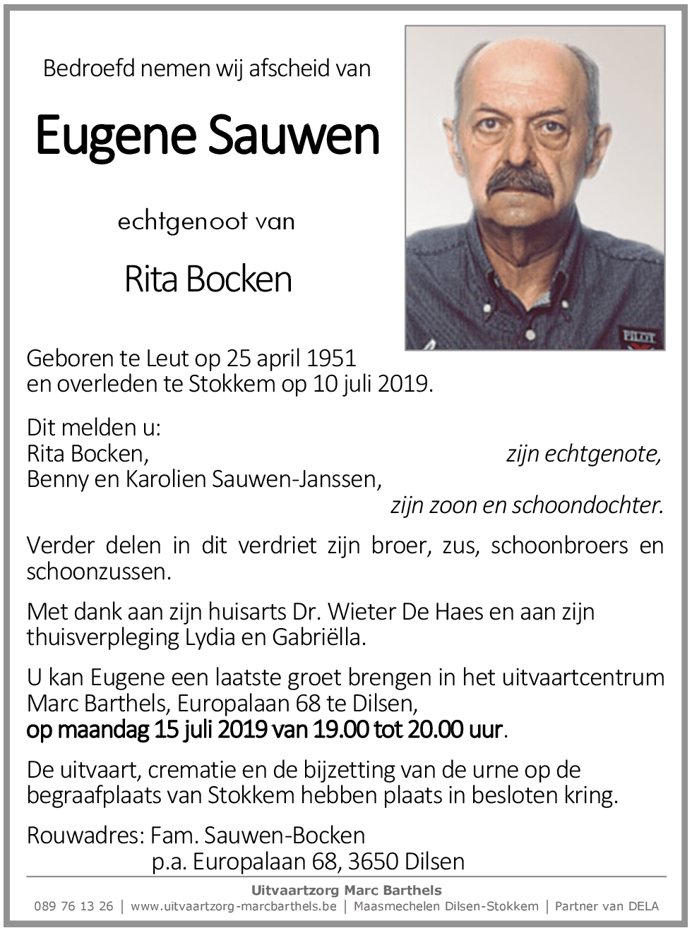 Eugene Sauwen