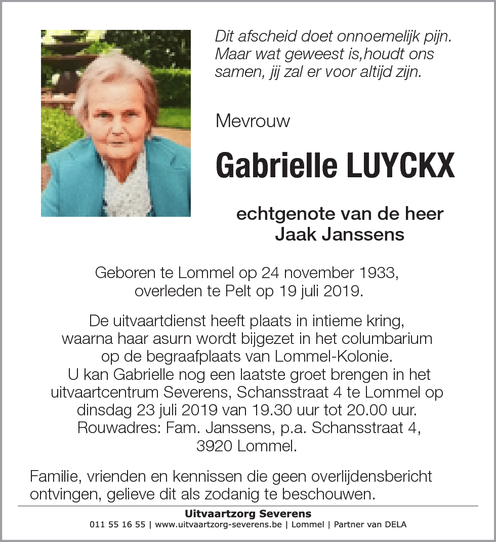 Gabrielle Luyckx