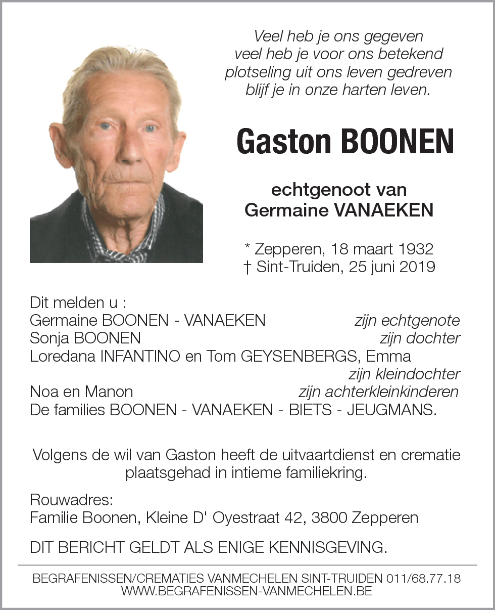 Gaston Boonen