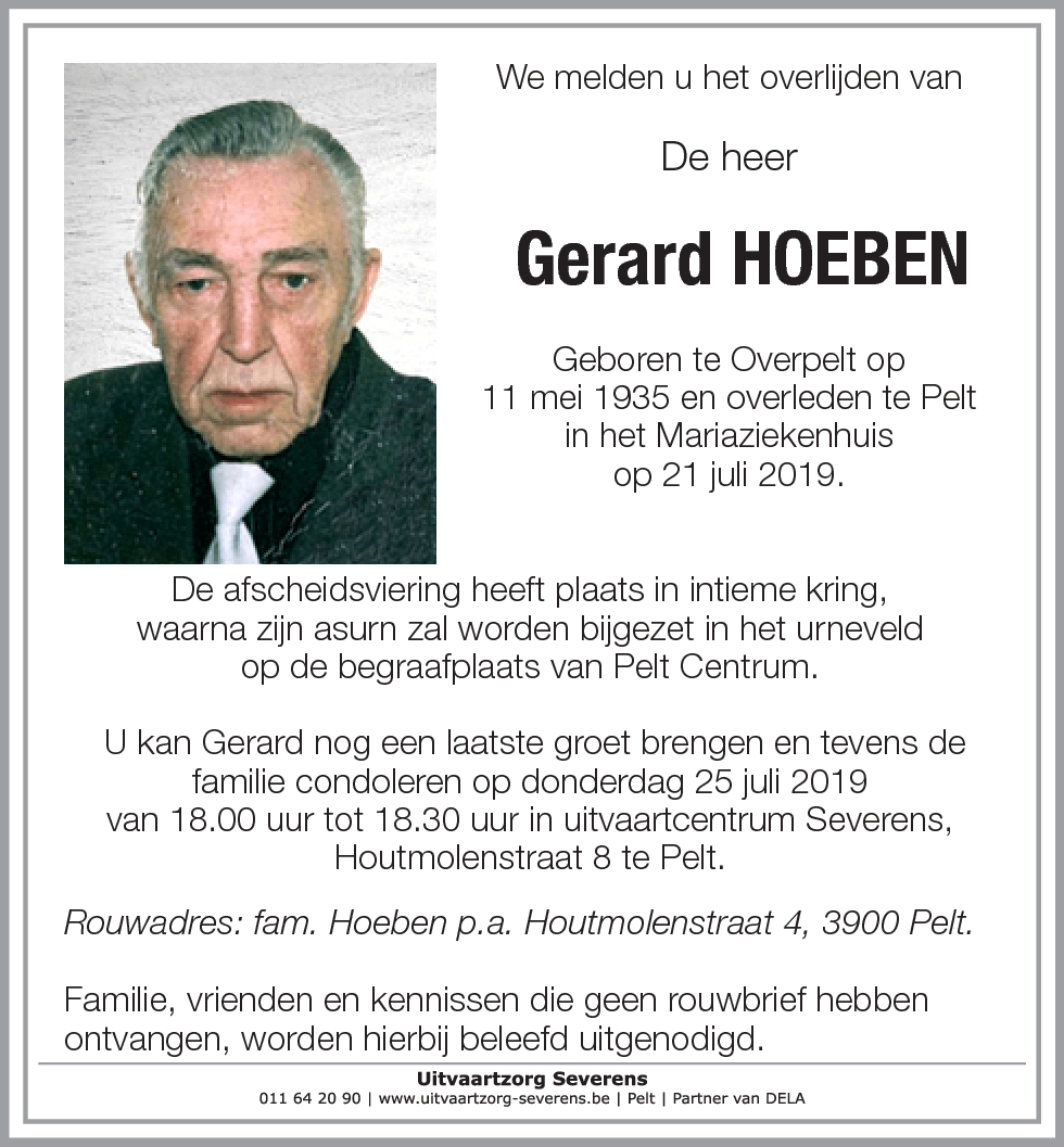 Gerard Hoeben