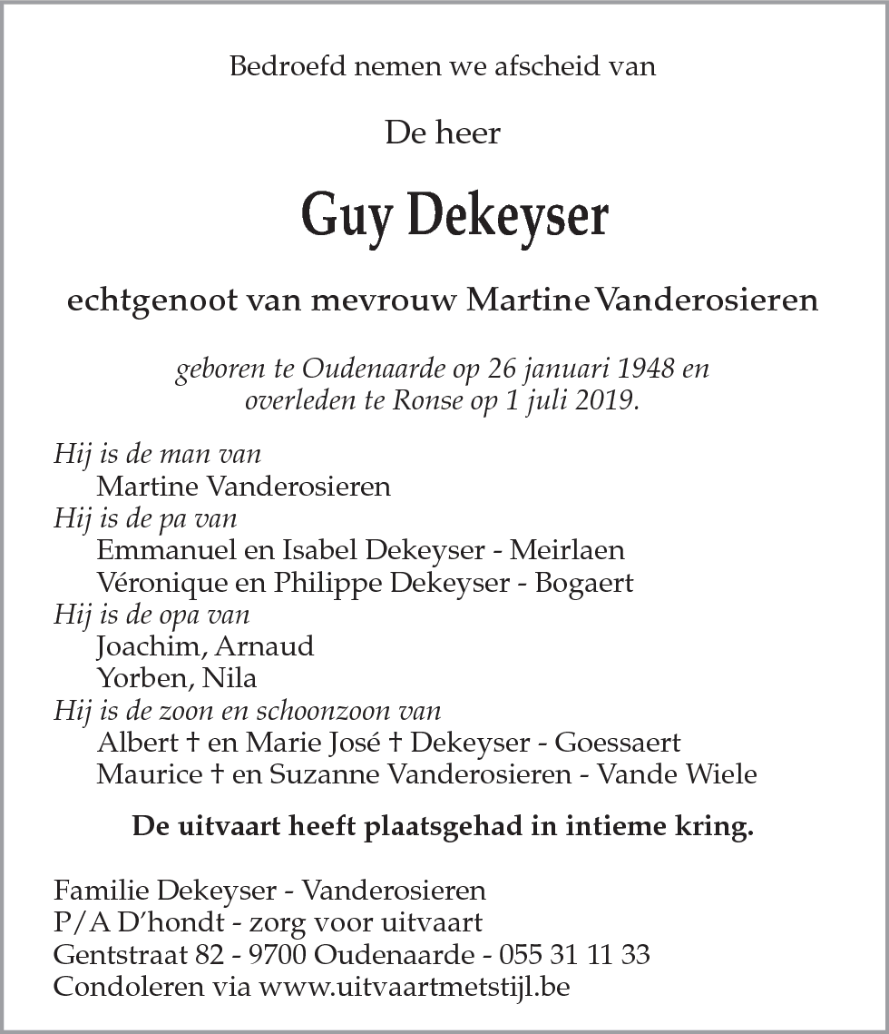 Guy Dekeyser
