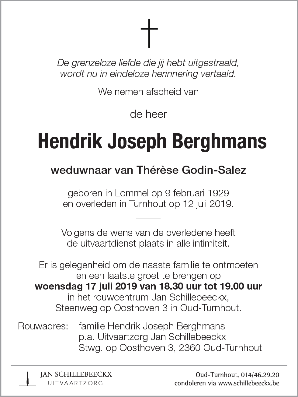 Hendrik Joseph Berghmans