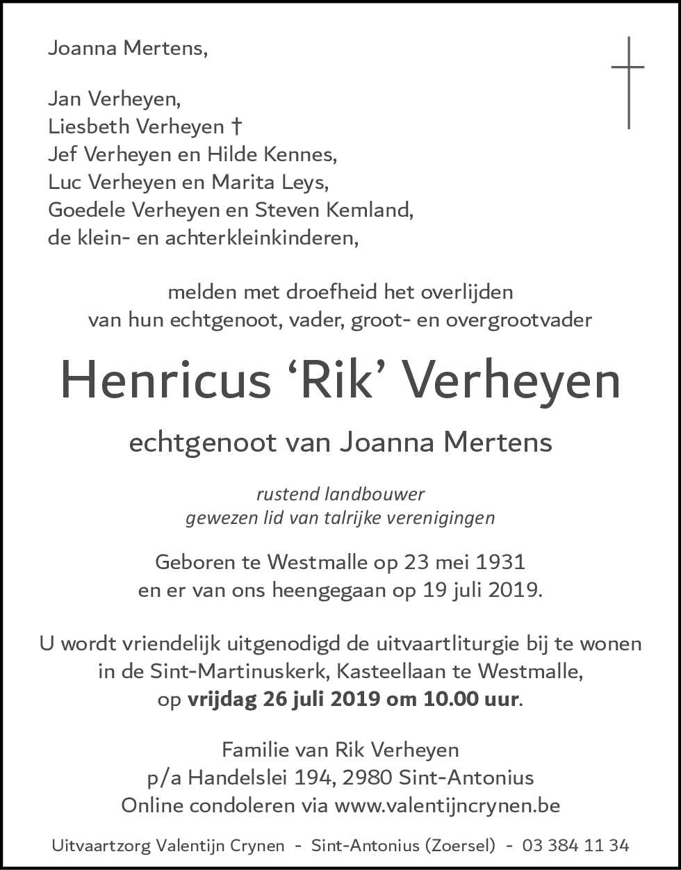Henricus Verheyen