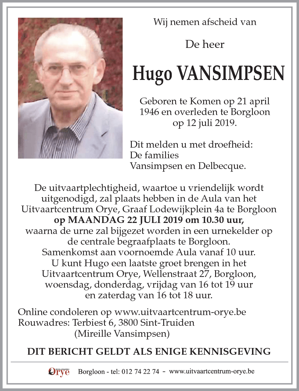 Hugo Vansimpsen
