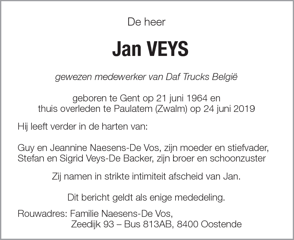 Jan Veys
