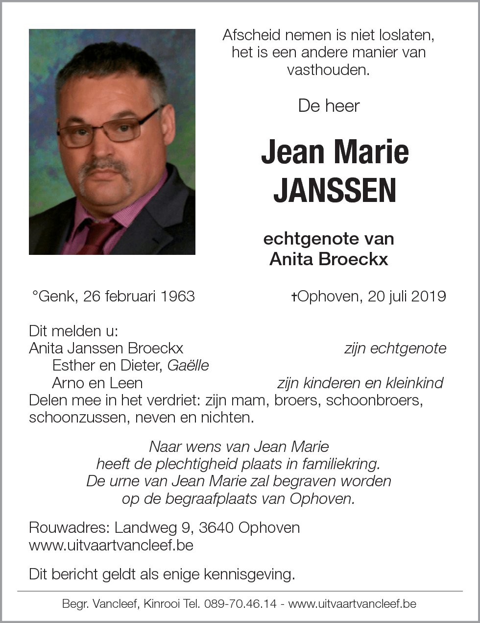 Jean Marie Janssen