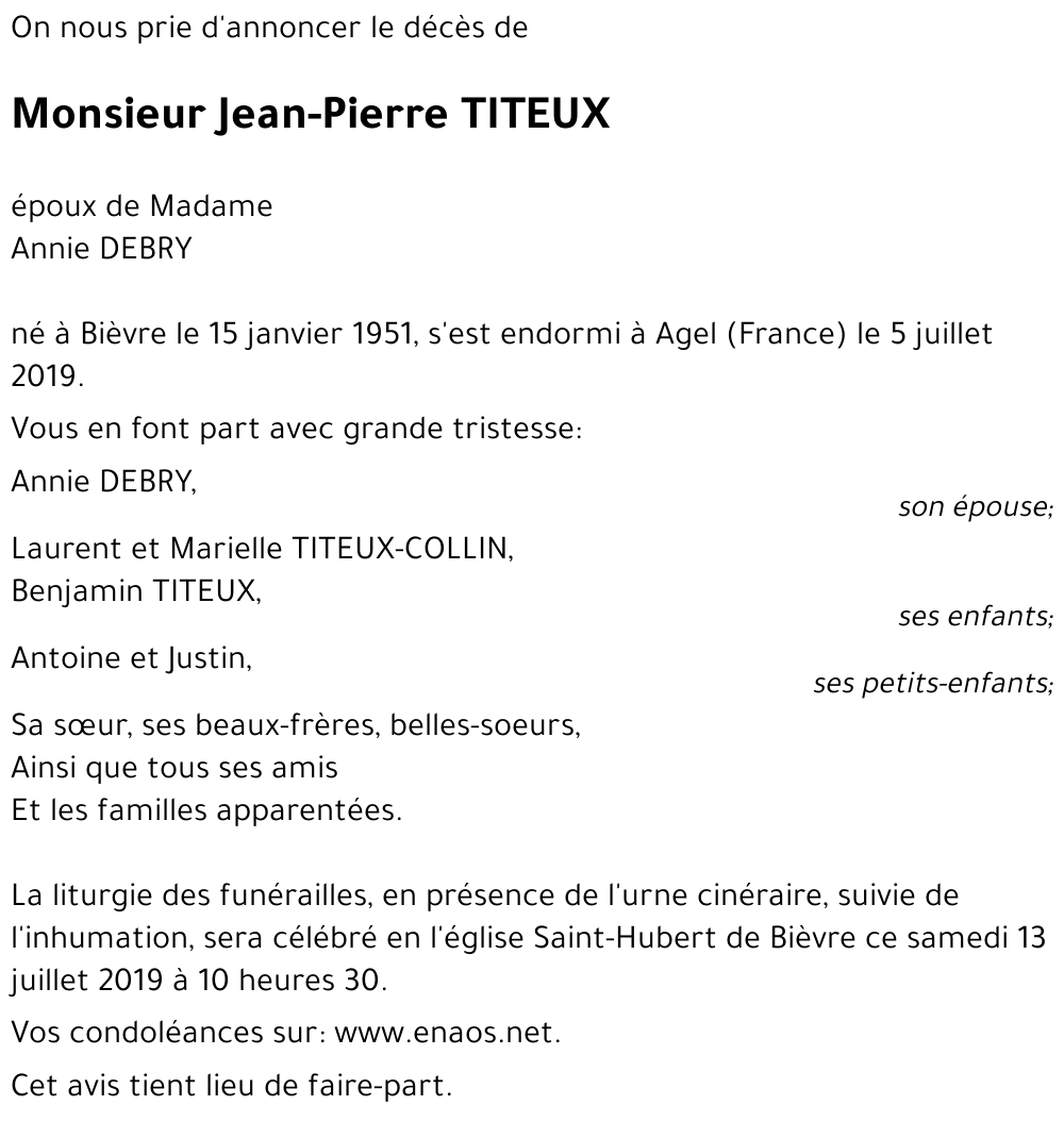 Jean-Pierre TITEUX