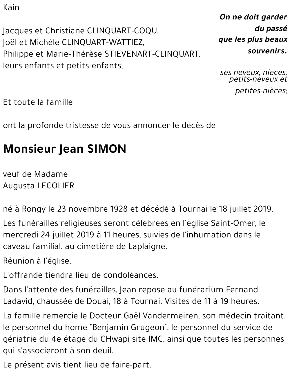 Jean SIMON