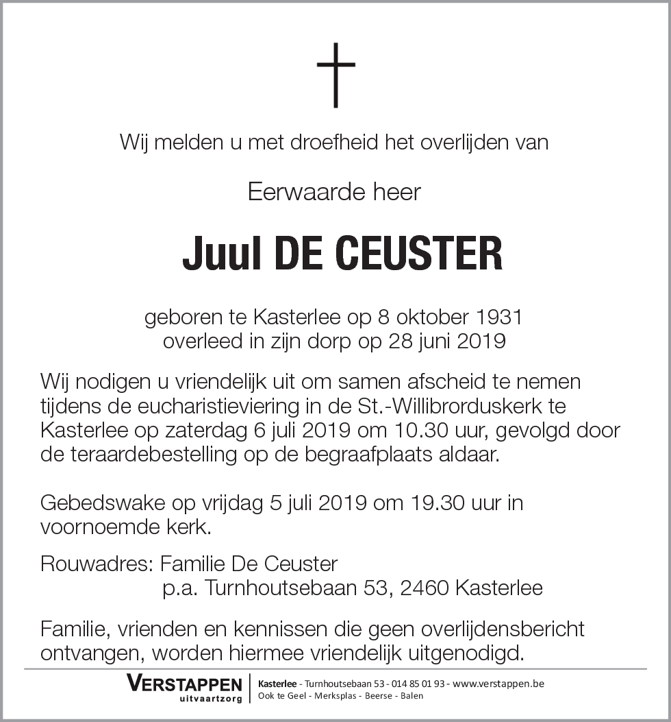 Jules De Ceuster