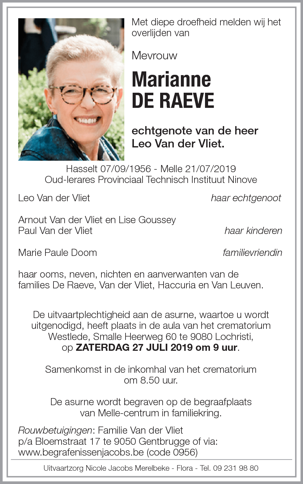 Marianne De Raeve