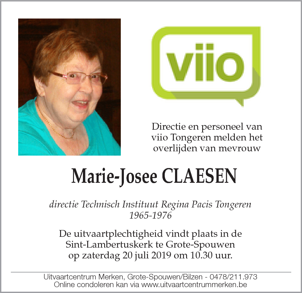 Marie-Josee Claesen