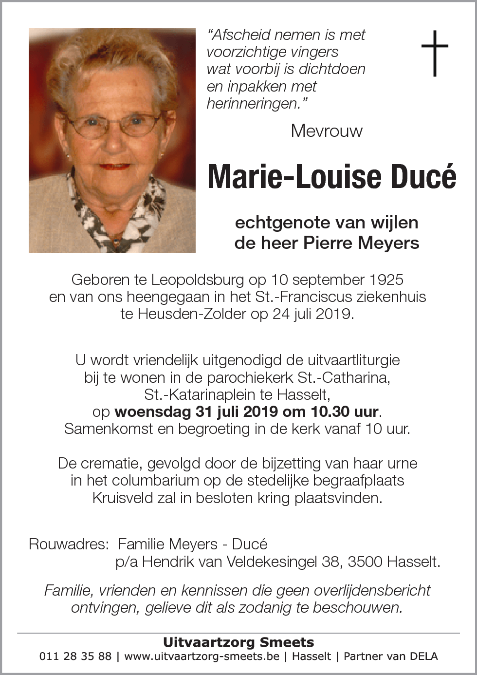 Marie-Louise Ducé