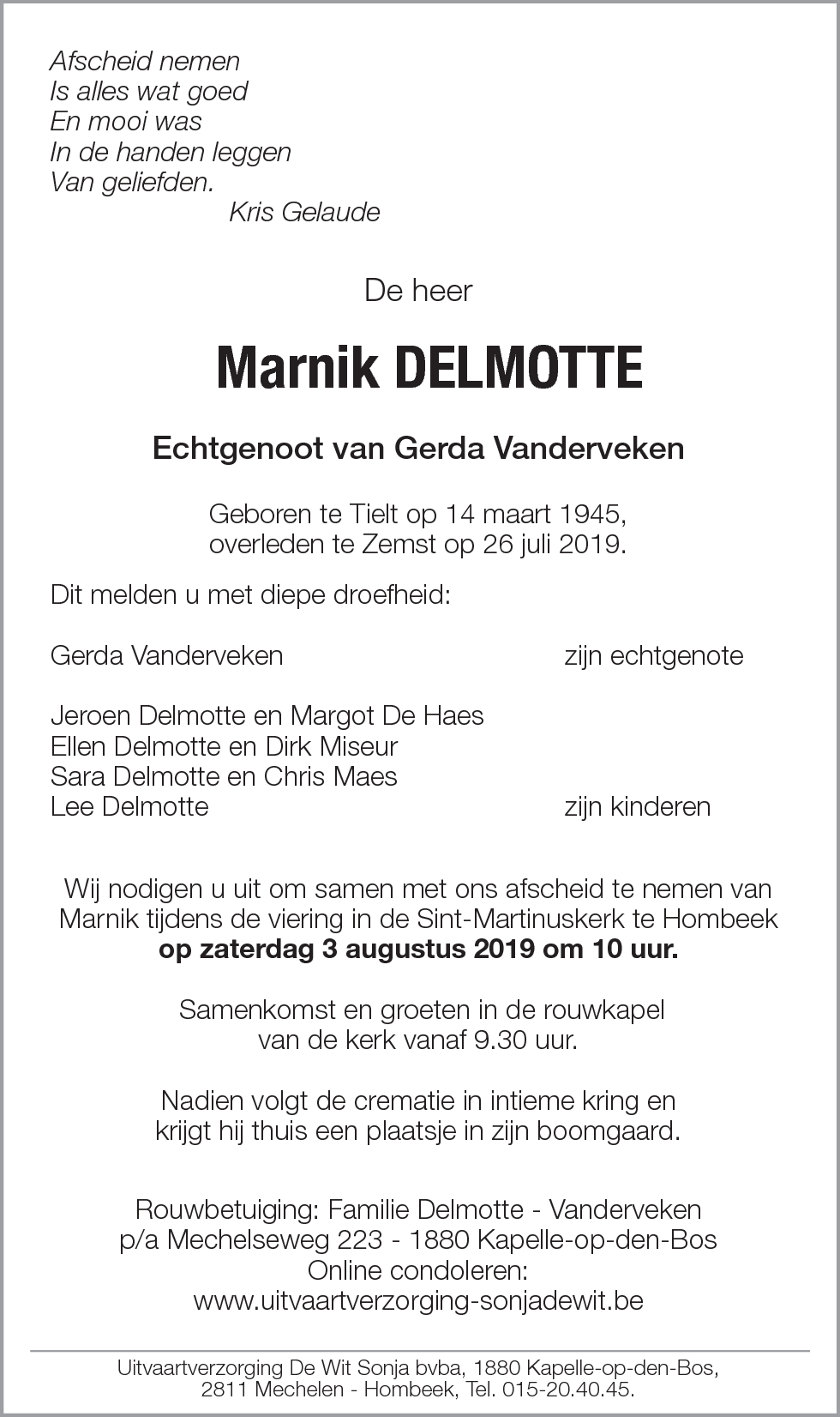 Marnik Delmotte