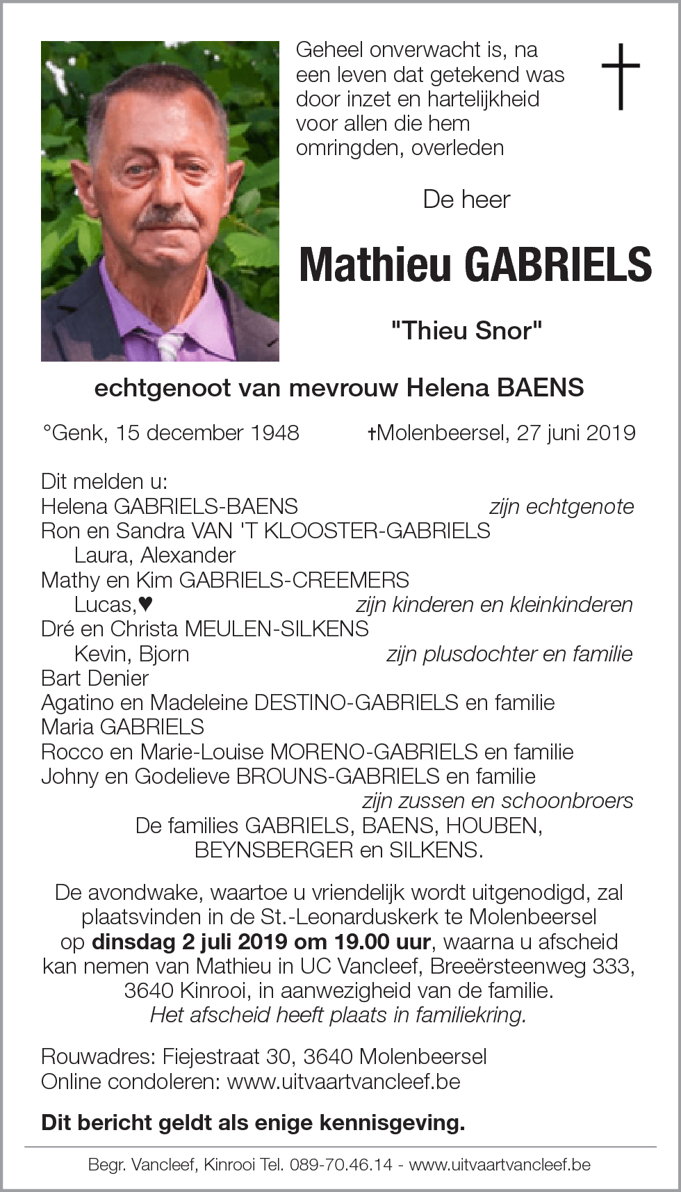 Mathieu Gabriëls