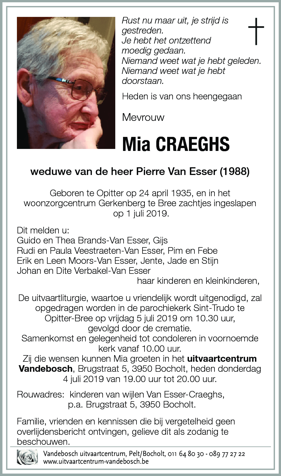 Mia CRAEGHS