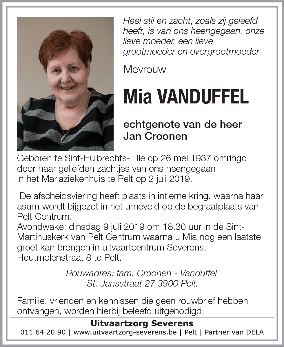Mia Vanduffel