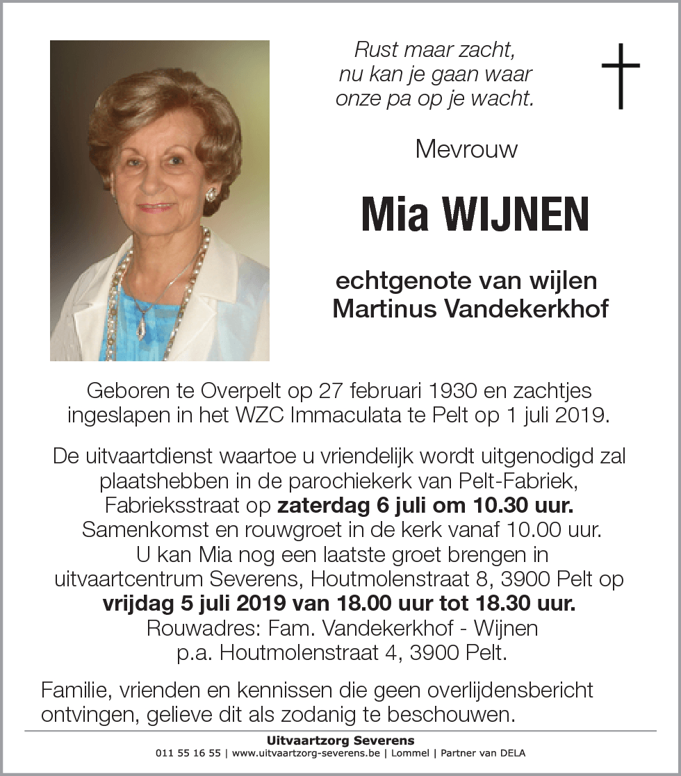 Mia Wijnen