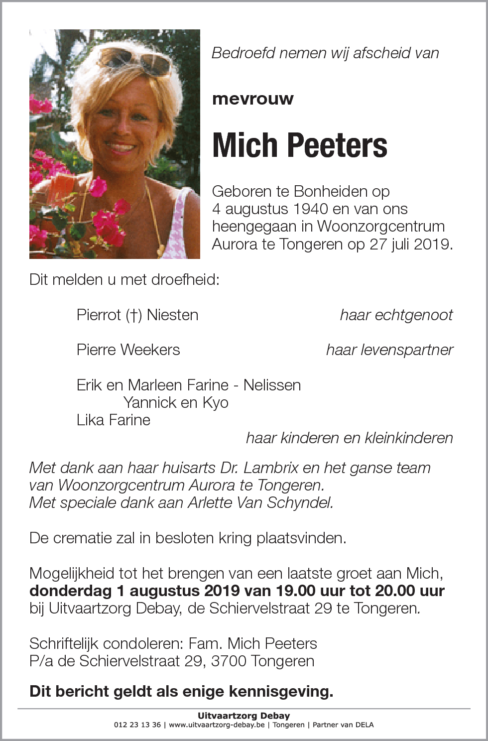 Mich Peeters