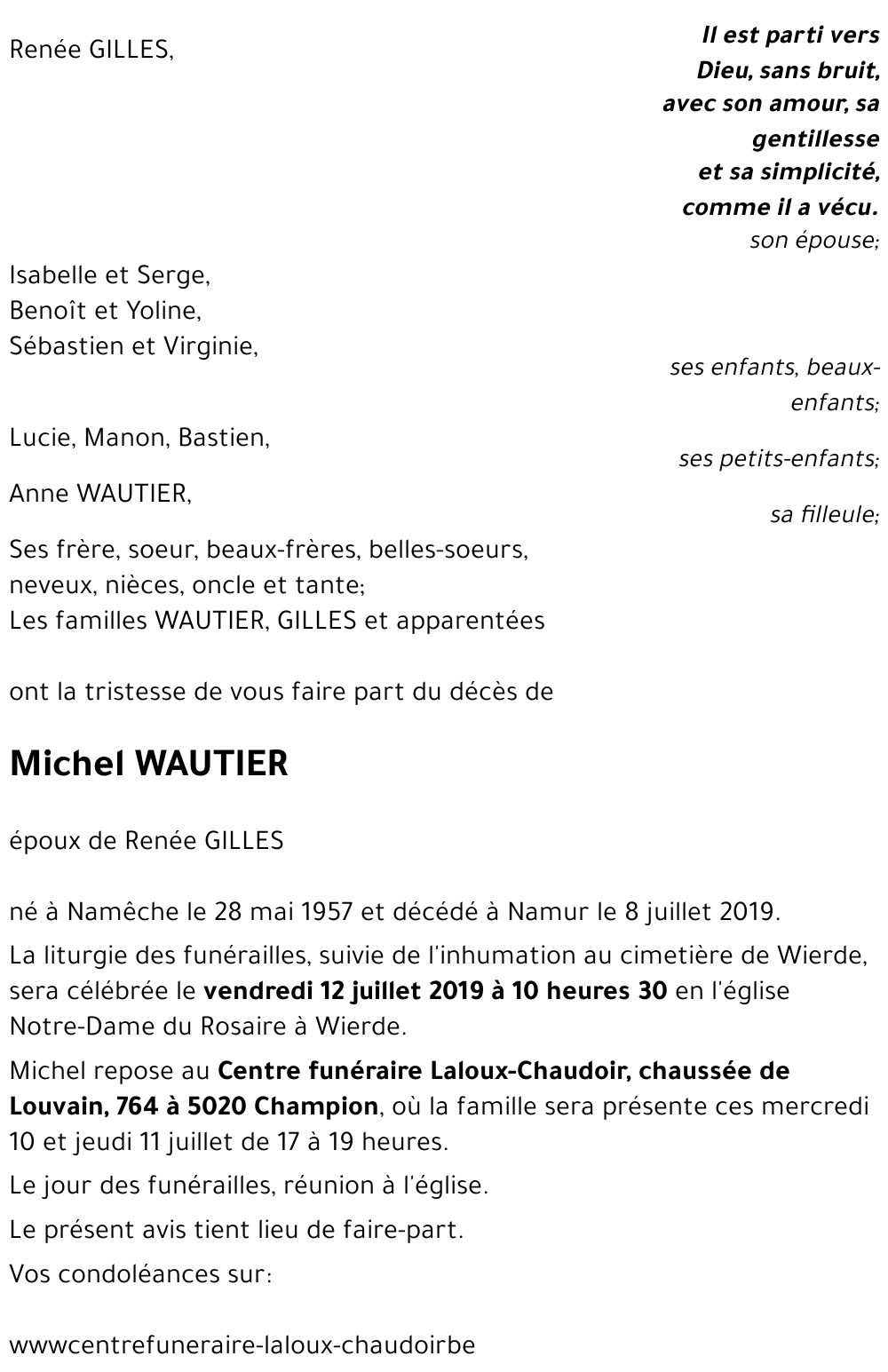 Michel WAUTIER