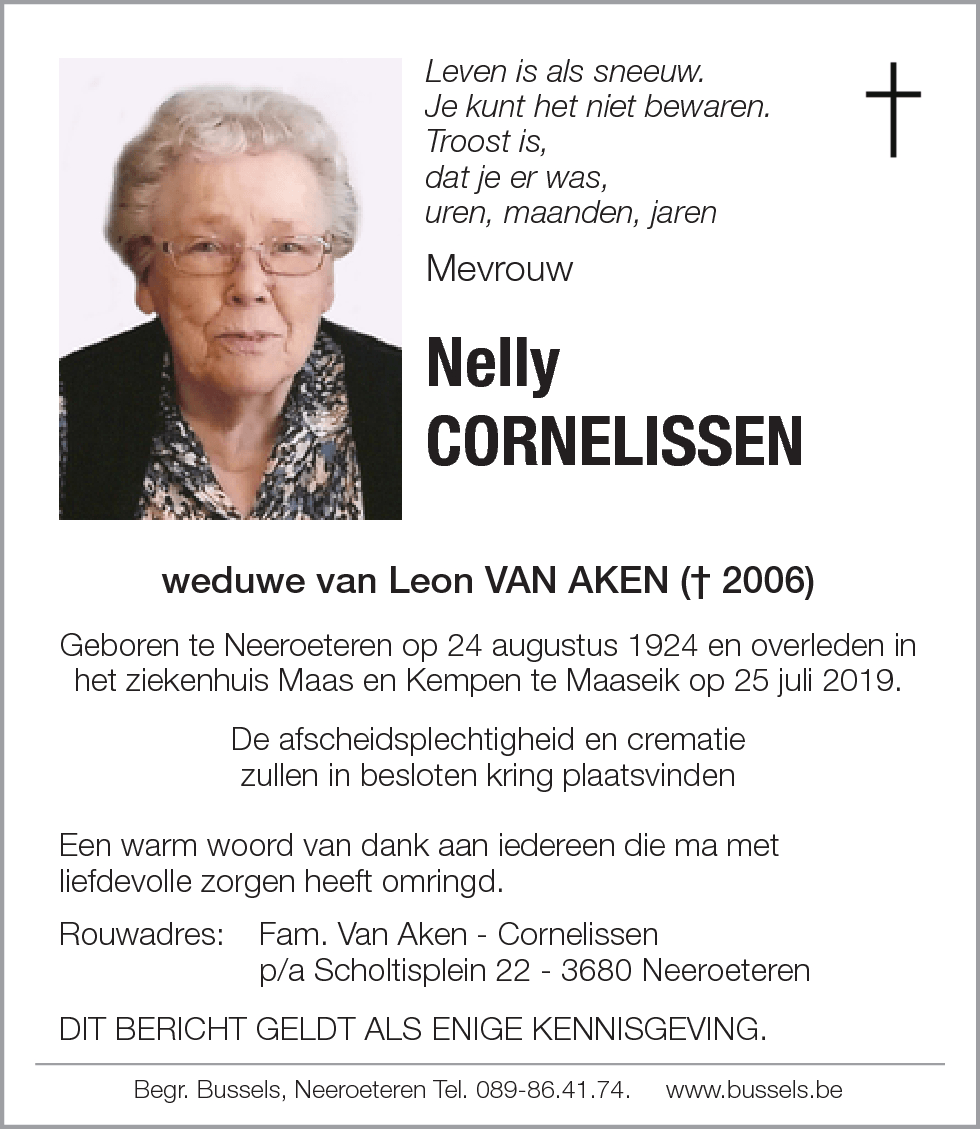 Nelly CORNELISSEN