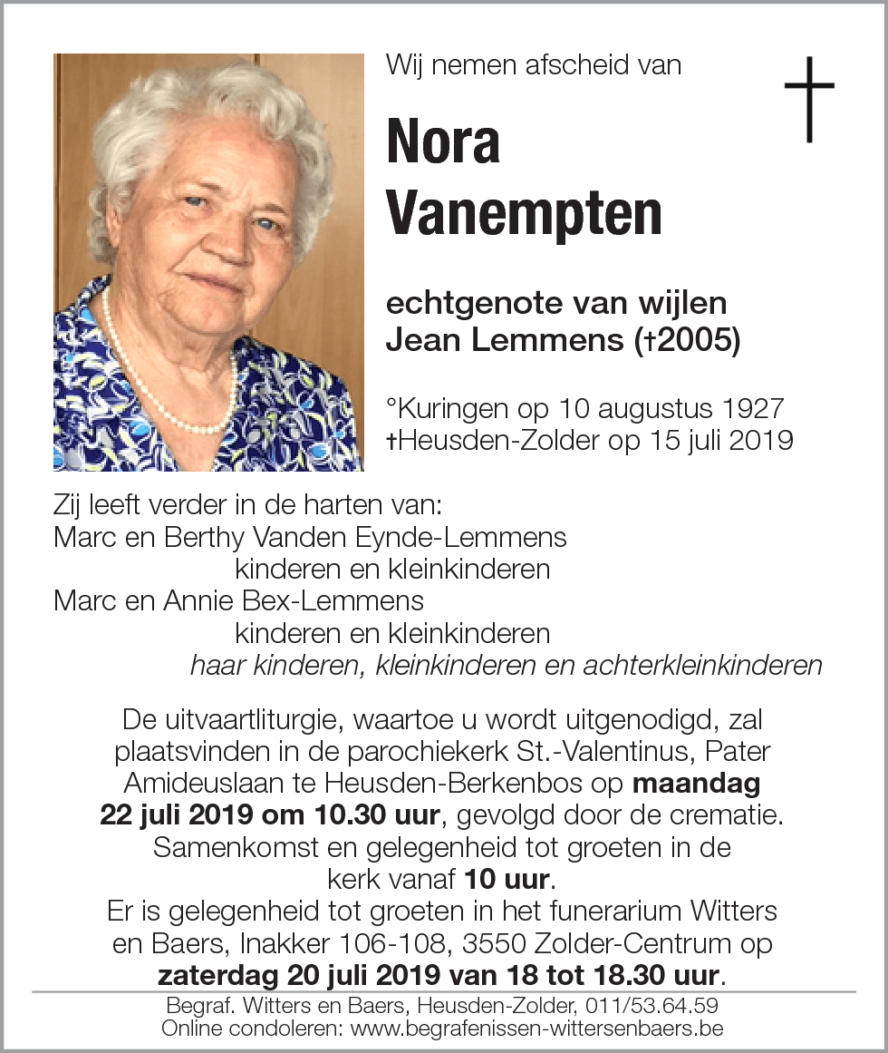 Nora Vanempten