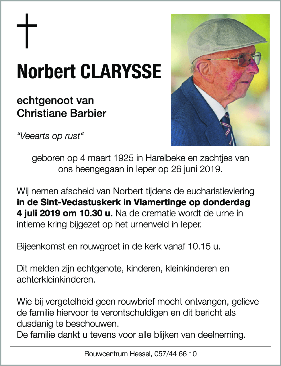 Norbert Clarysse