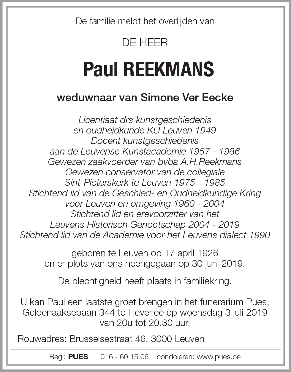 Paul Reekmans