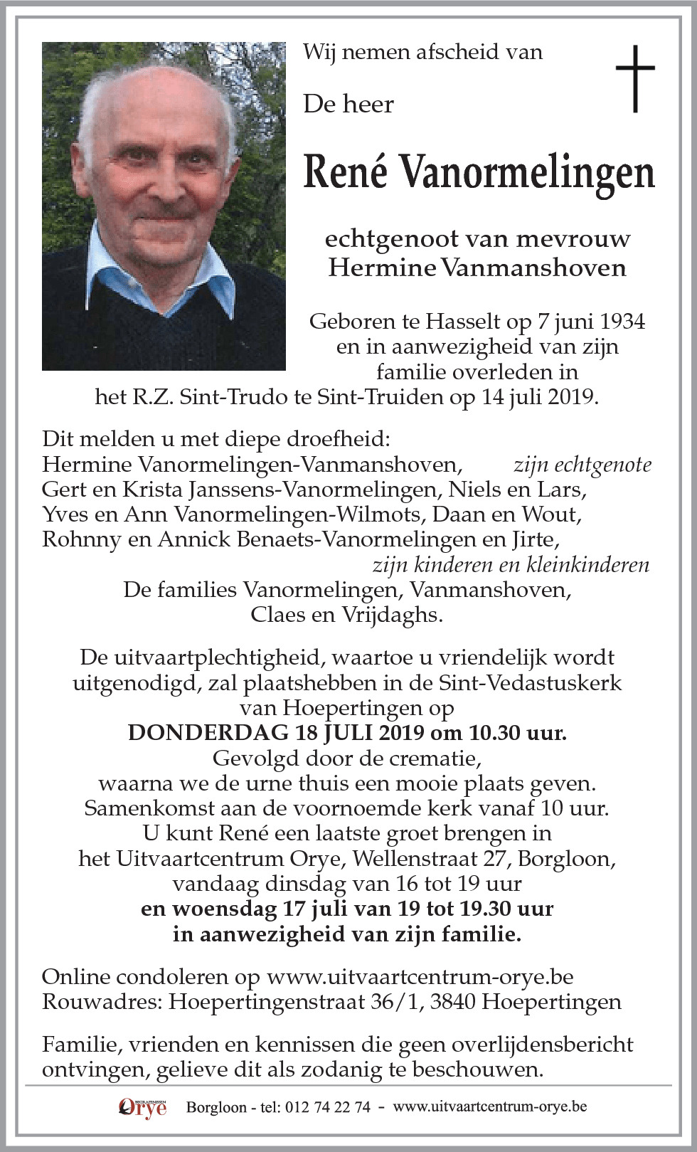 René Vanormelingen