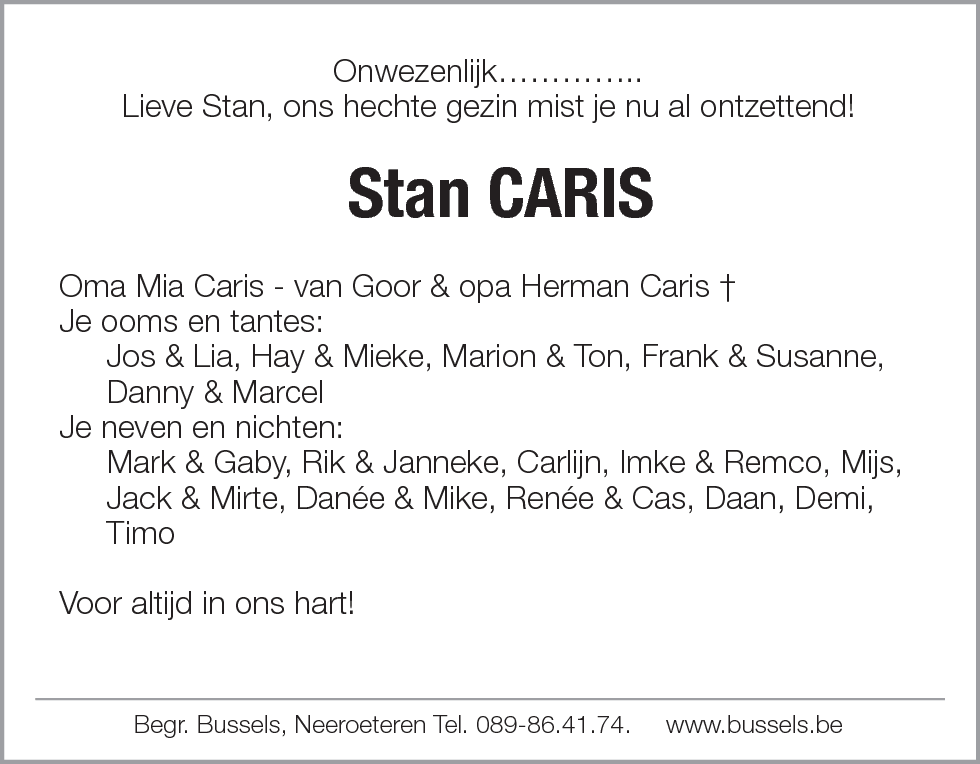 Stan Caris