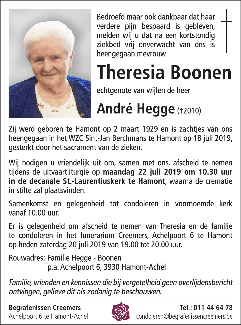 Theresia Boonen