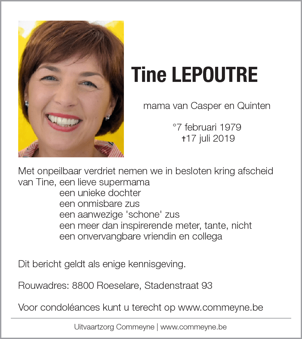 Tine Lepoutre